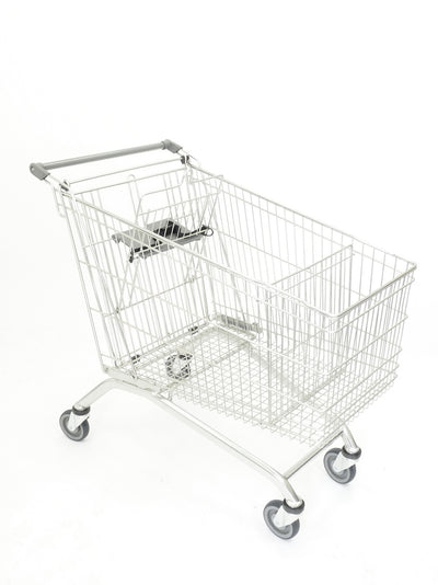 Shopping Trolley - 212 Litre Zinc Plated