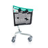 100L Plastic Shopping Trolley - Recycled Seawaste Plastic