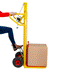 Manual Lifter Sack Truck, 1020mm Lift Height, 100kg Capacity