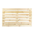 One-Time Wooden Pallet 1200 × 800 × 120 mm – ISPM 15 – 750 kg Dynamic Load
