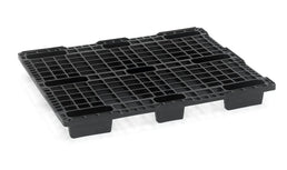 Nestable Plastic Pallet 1200 x 1000 x 125mm with Raised Edge – 900kg Dynamic Load