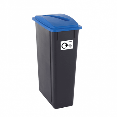 90 Litre Recycling Bin Set of 3 - Waste Sorting Station