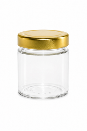 212ml Cylindrical Deep Twist Off Glass Jar