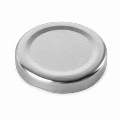 38mm Silver Standard Twist-Off Caps | Roll Thread Metal Jar Lids