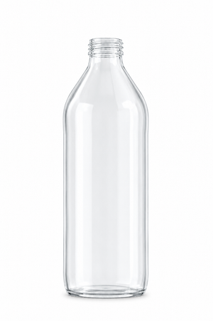 Sticlă de oțet din sticlă flint de 575 ml – capac filetat de 28 mm