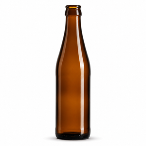 VICHY 330ml Amber Glass Bottle – Crown Finish