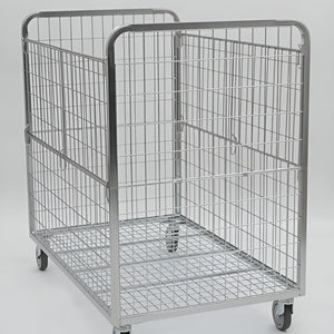 Container for Cartons 800x1200 H1200 – Large Roll Cage for Boxed Goods Handling