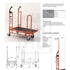 Carry 90 Transport Trolley – Plywood Platform with Travelator-Compatible Wheels