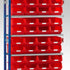 Single Extension Bay Shelving with Bin Kits | Add-On Small Parts Storage Unit