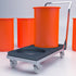 Double Dolly Trolley for 18L, 30L, 45L & 73L Stacking Bins – Compatible with 90L Nesting Bin & 90L Tapered Nesting Bin – Food Approved