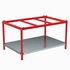 Powder-Coated Pallet Table with Pallet Control – For EUR Pallet 1200 × 800 mm – 1216 × 816 × 657 mm