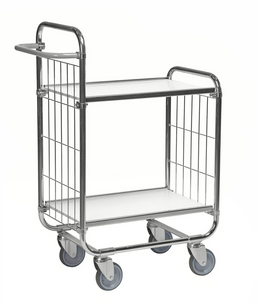 Series 8000 Shelving Trolley – Electrogalvanised – Adjustable Shelves – 815 × 470 × 1120 mm