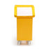 65 Litre Ingredients Trolley with Clear Flap Lid – Food Approved Mobile Storage Bin