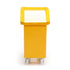 65 Litre Ingredients Trolley with Opaque Flap Lid – Food Approved | Mobile Storage Bin