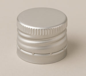 28x18mm Silver Aluminium Deep ROPP Tamper-Evident Caps – Secure & Premium Seal