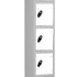 5 Door Steel Locker – Anti-Bacterial Powder Coated Mild Steel