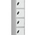 6 Door Steel Locker – Anti-Bacterial Powder Coated Mild Steel