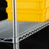 Zinc Wire Shelving – Mobile Unit 2045mm High | 5 Tier Heavy Duty Storage Rack