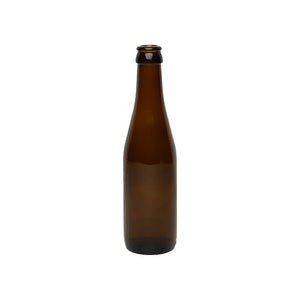 250ml Amber Vichy Beer & Cider Bottle – UV Protective Glass (260g)