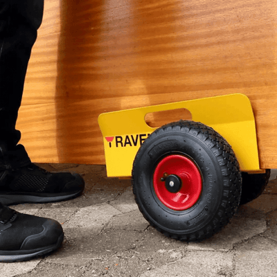 Adjustable Board & Panel Stock Trolley – 200kg Capacity, Pneumatic Tyres