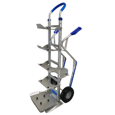 Aluminium 7 Water Empty Bottle Sack Truck - 300kg Capacity