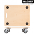 Anti Slip Wooden Dolly - 400kg Load Capacity