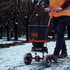 Atlas 1 Spinner Salt Spreader for Snow and Ice - 25kg Capacity, 3m Spread Range