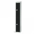 Coloured Steel Locker with Sloping Top and Cam Key Lock, 300 x 300mm