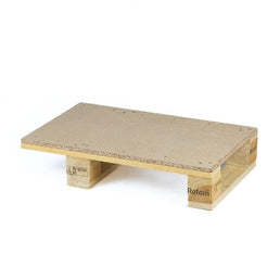 Display Pallet – 600x400x126mm – ISPM 15 Treated Chipboard