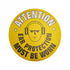 Floor Marker Graphic Sign – Attention Ear Protection Must Be Worn