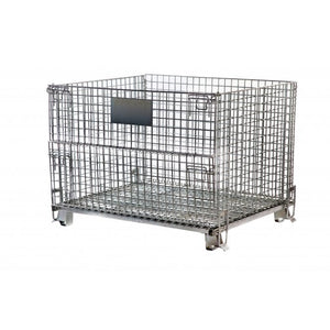 Heavy Duty Collapsible Wire Mesh Cage Pallet - Up to 1500kg Capacity