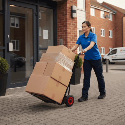Heavy Duty Steel Angle Iron Sack Truck, 300kg Capacity