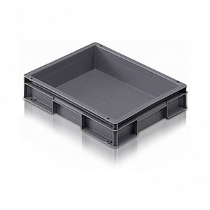 Medium Euro Stacking Container with Solid Sides & Base