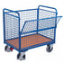 Mesh Sided Platform Trolley with Brake – 500kg Capacity
