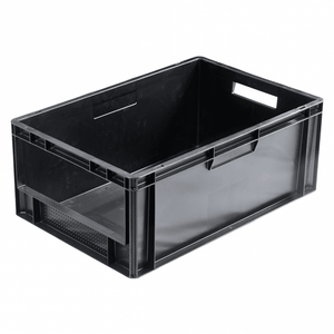Euro Stacking Container with Open Front Access – Pack of 2