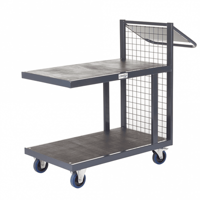 Order Picking Trolley with Mesh Back 300kg