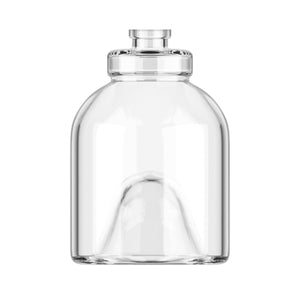 100ml Flint Eco Cloche Bottle – Lightweight Clear Glass Fragrance Bottle