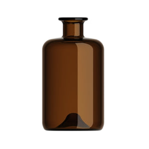 500ml amber glass pharma diffuser bottle for reed diffusers