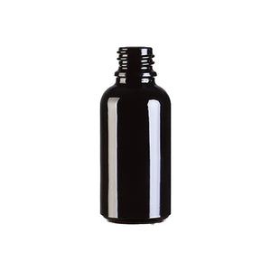 50ml Black Dropper Bottle – UV-Protective Bottle for Oils & Serums