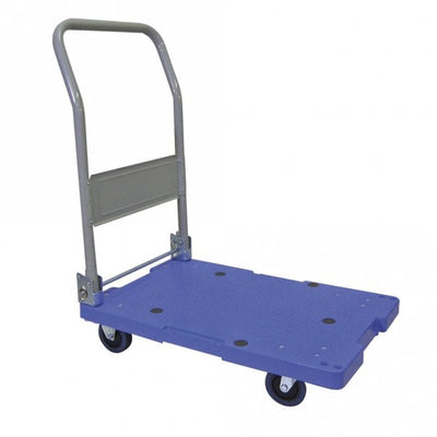 Plastic Folding Platform Trolley 150kg Capacity 715 x 460mm