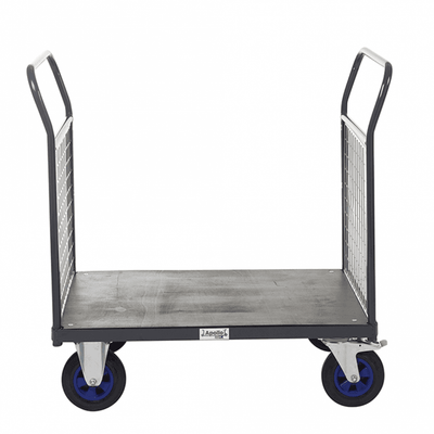 Heavy Duty Platform Trolley with Mesh End Panels – 600kg Capacity
