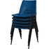 Polypropylene Stacking Chairs - Wipe Clean Shell with Optional Padded Seat & Back