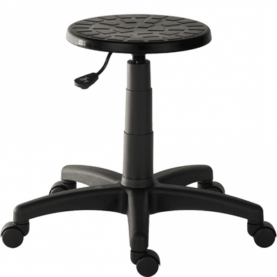 Polyurethane Operator Stool – Adjustable 500-600mm Seat Height