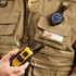 Small Retractable Gear Tether - 600mm Kevlar Cord, 113g Retraction Force