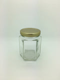 8oz Hexagonal Jam Empty Jar (190ml) – Pallet of 3,330
