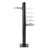 Scooter Post for 2 Scooters - Compact Outdoor Scooter Parking Rack