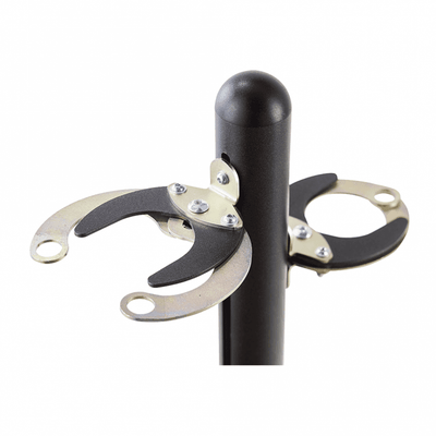 Scooter Post for 2 Scooters - Compact Outdoor Scooter Parking Rack