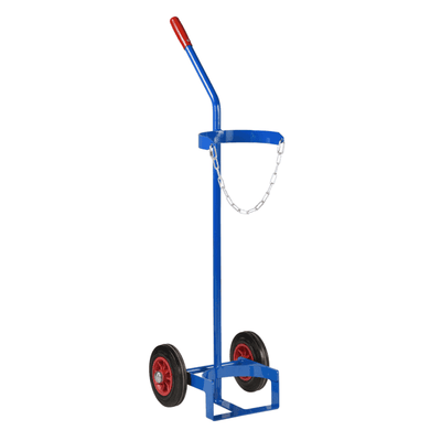 Single Cylinder Gas Empty Bottle Sack Truck Trolley 200kg for 230mm Diameter Bottles