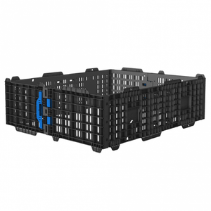 Stackable Plastic Pallet Collar 1200 x 1000 x 300mm Foldable Polypropylene