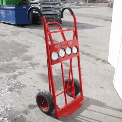 Steel Sack Truck with Magnet, 120kg Capacity